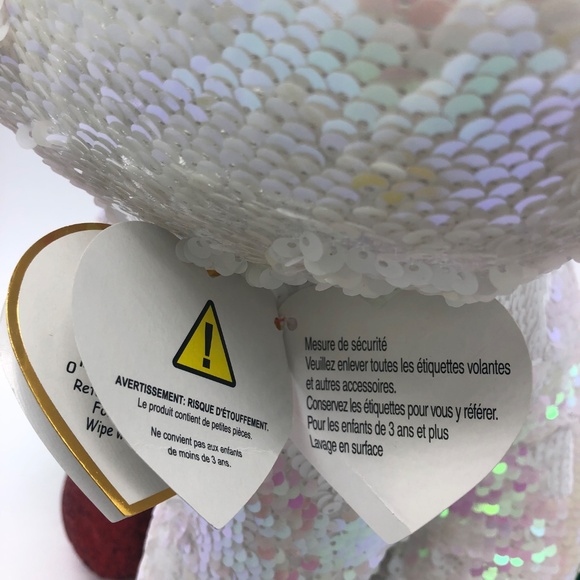 JUMBO Ty Flippables Limited Collection – “Stardust” Unicorn Plush (18”) MINT - Picture 9 of 14